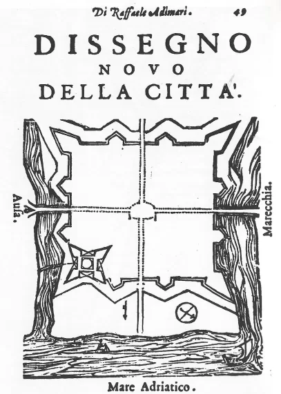 Dissegno novo della città di Raffaele Adimari, 1616