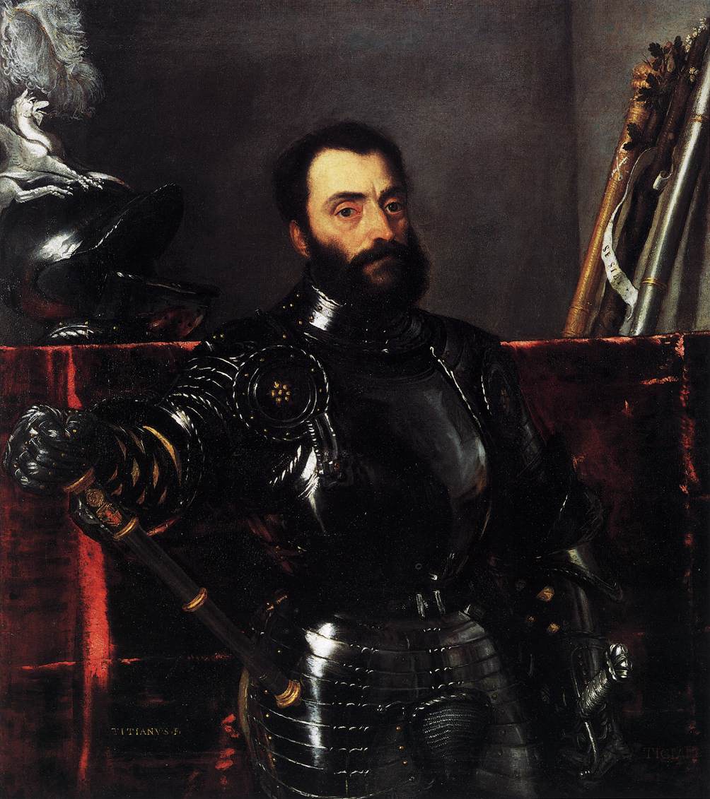 Tiziano: Francesco Maria Della Rovere, Duca d'Urbino