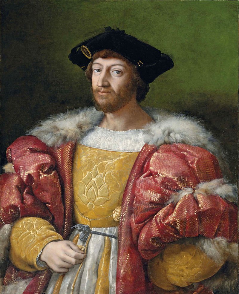 Raffaello: ritratto di Lorenzo de' Medici, Duca di Urbino