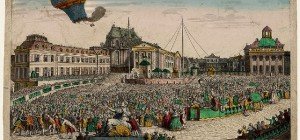4 giugno 1783: ad Annonay i fratelli Joseph e Jacques Montgolfier tengono la prima dimostrazione pubblica di volo del pallone aerostatico di loro invenzione
