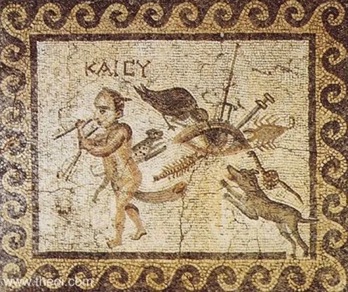 Mosaico "del malocchio", Antiochia (Turchia) II sec. aC.