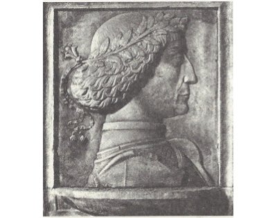 L'ultimo ritratto di Sigismondo, scolpito sulla sua tomba